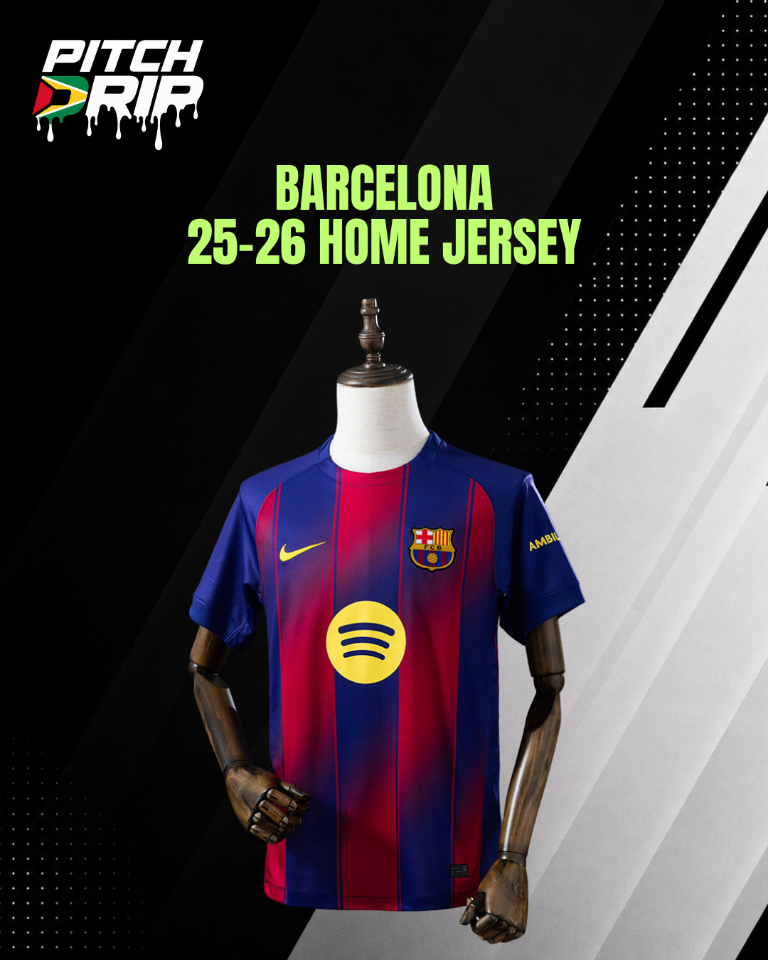 Barcelona 2025-2026 Home Player Jersey