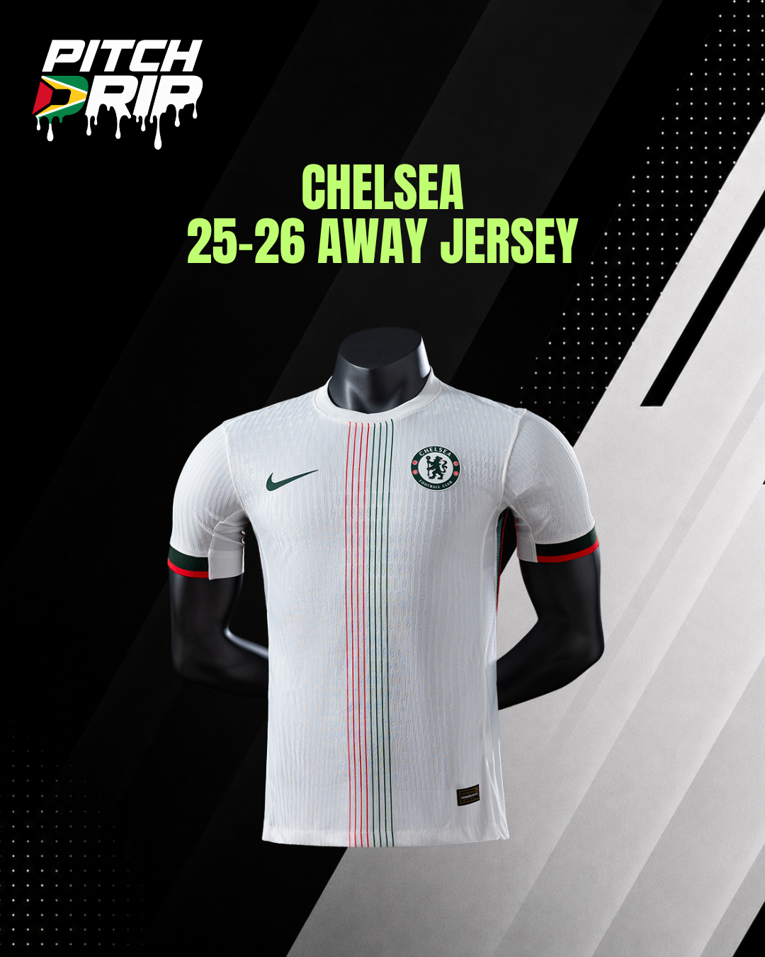 Chelsea 2025-2026 Away Player Jersey
