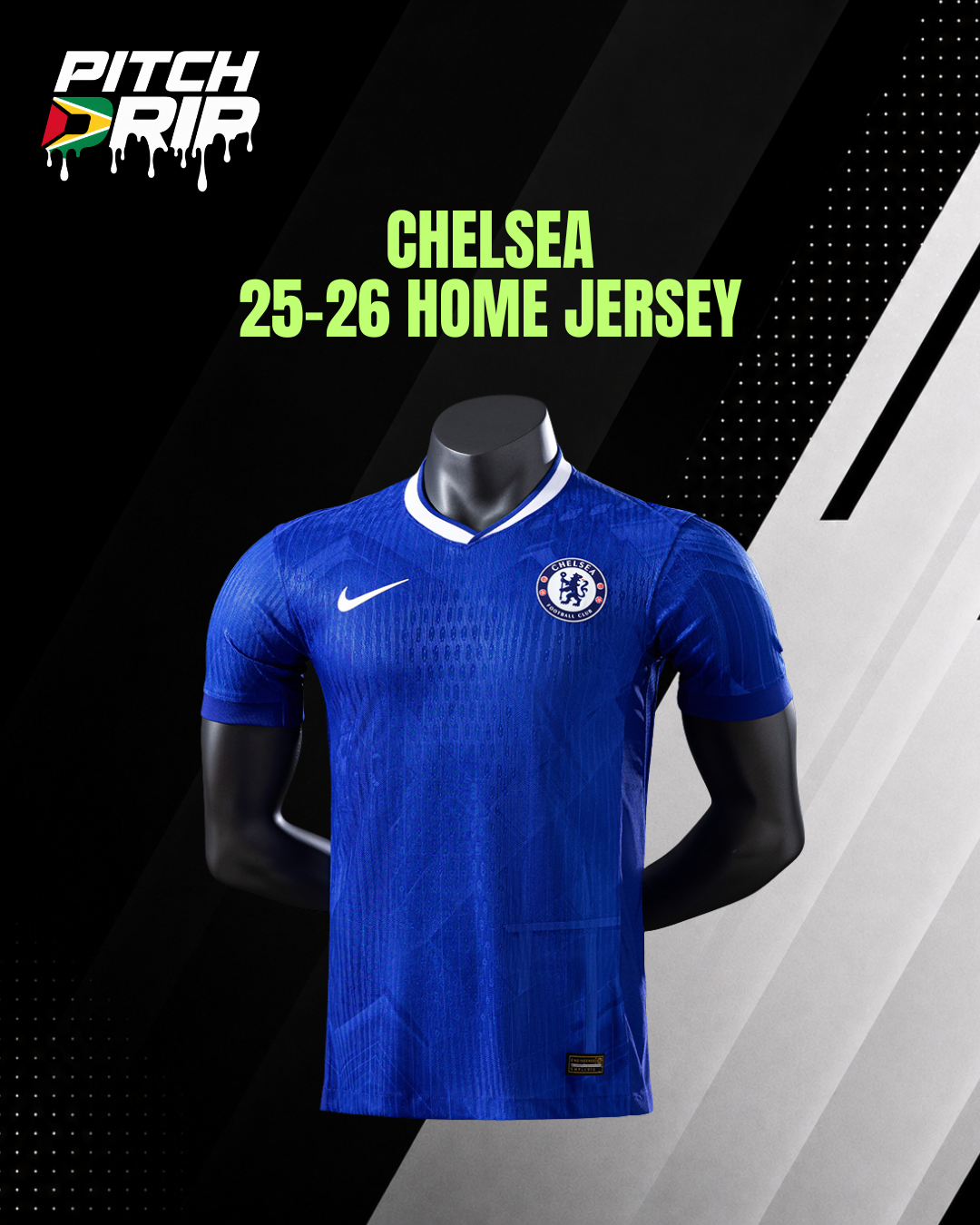 Chelsea 2025-2026 Home Player Jersey