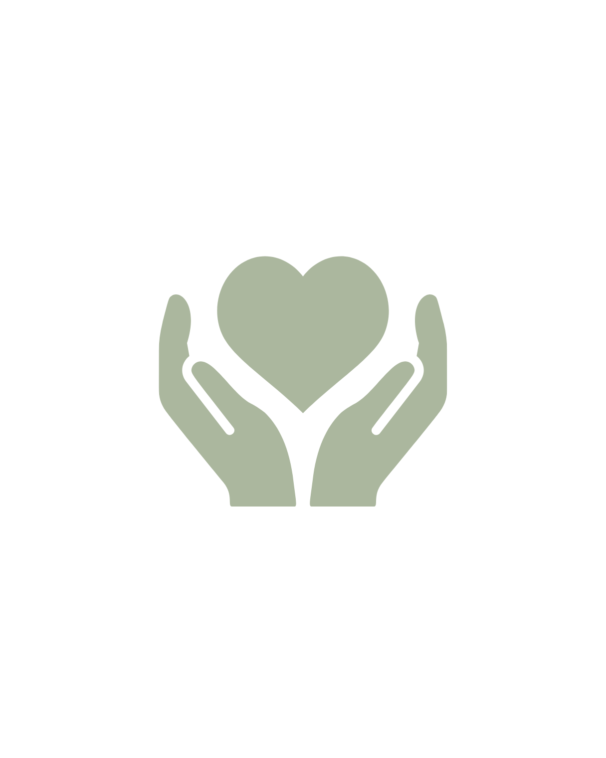Illustration of hands holding a heart.