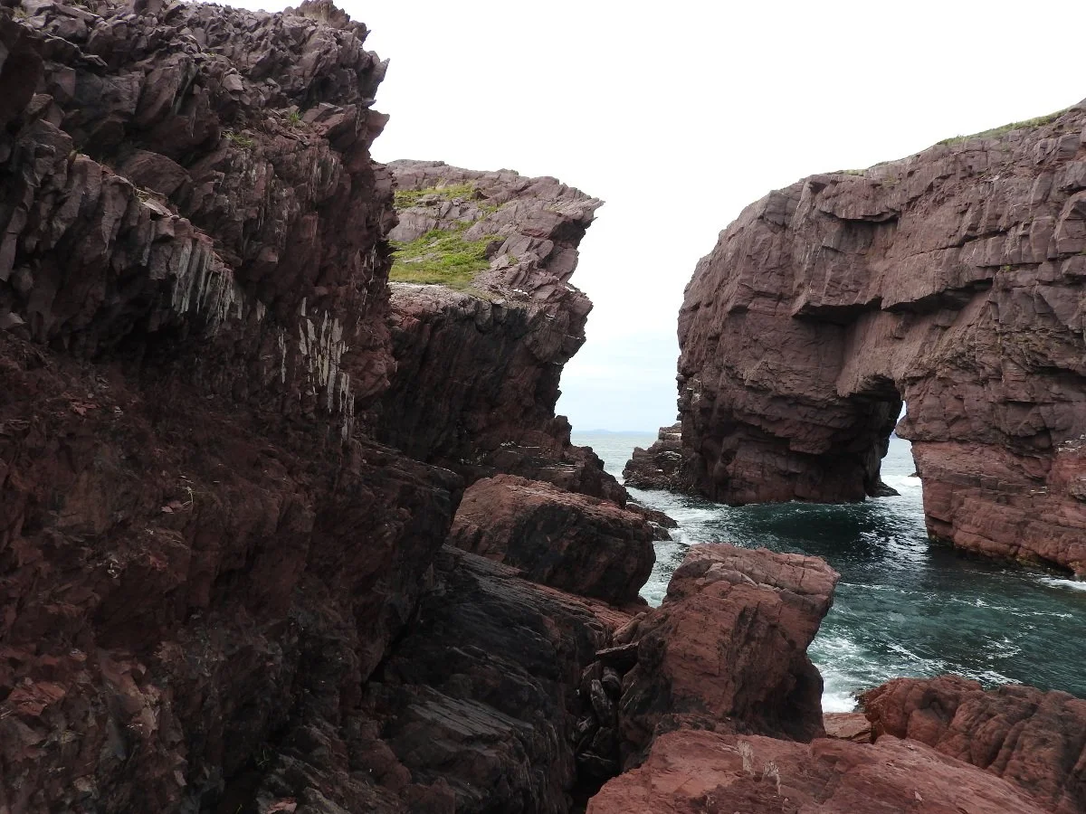 Sea Arches in Little Catalina Newfoundland