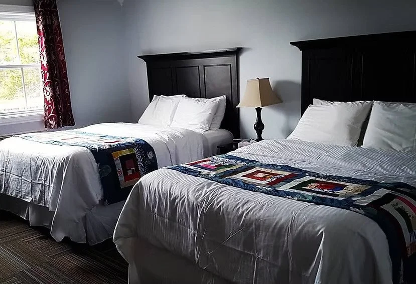 Two Queen guest room at Seaport Inn on Newfoundland’s Bonavista Peninsula