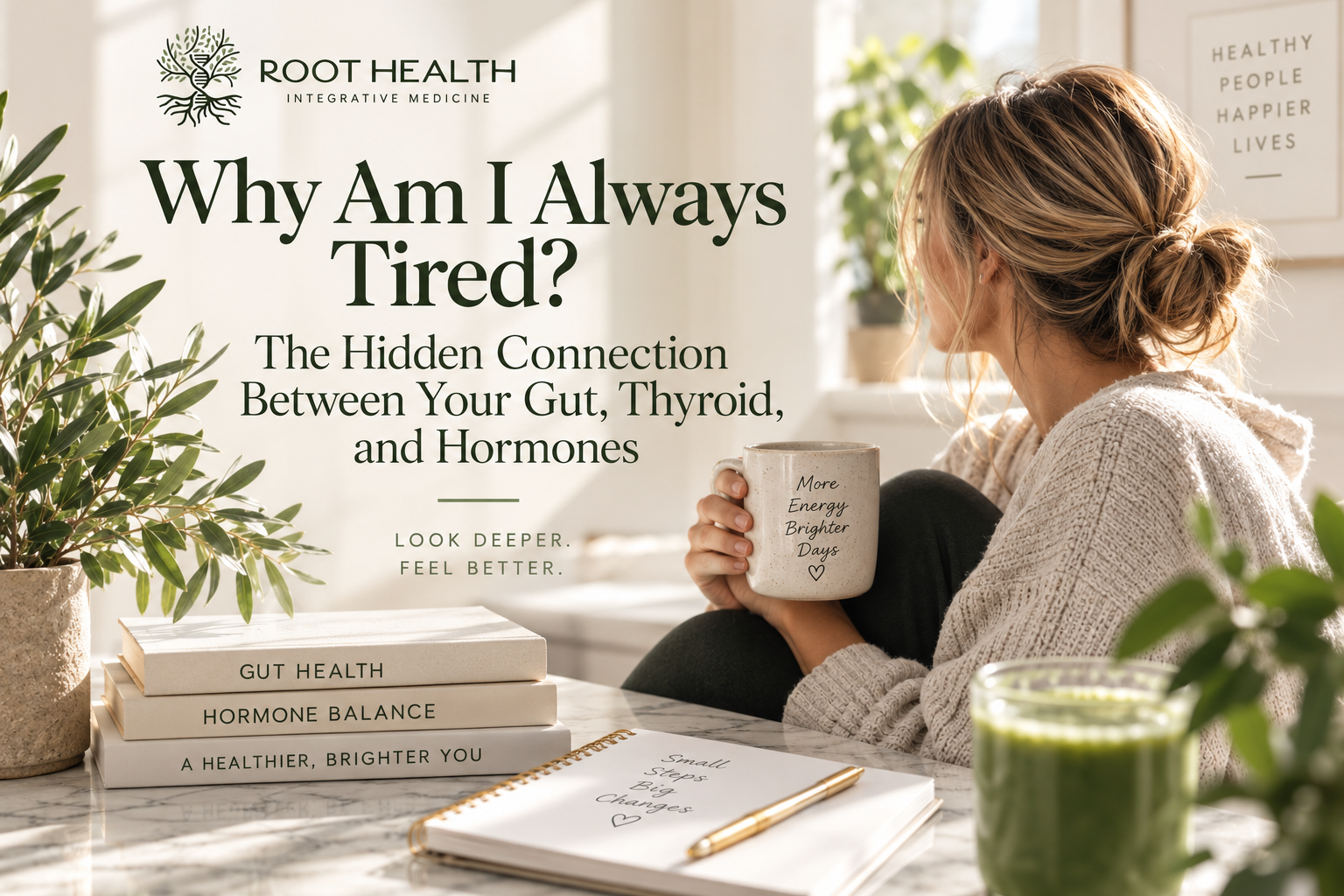 Why Am I Always Tired? The Gut, Thyroid, Hormone Connection