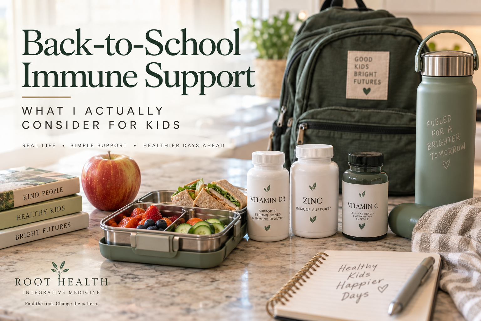 Back-to-School Immune Support: What I Actually Consider for Kids
