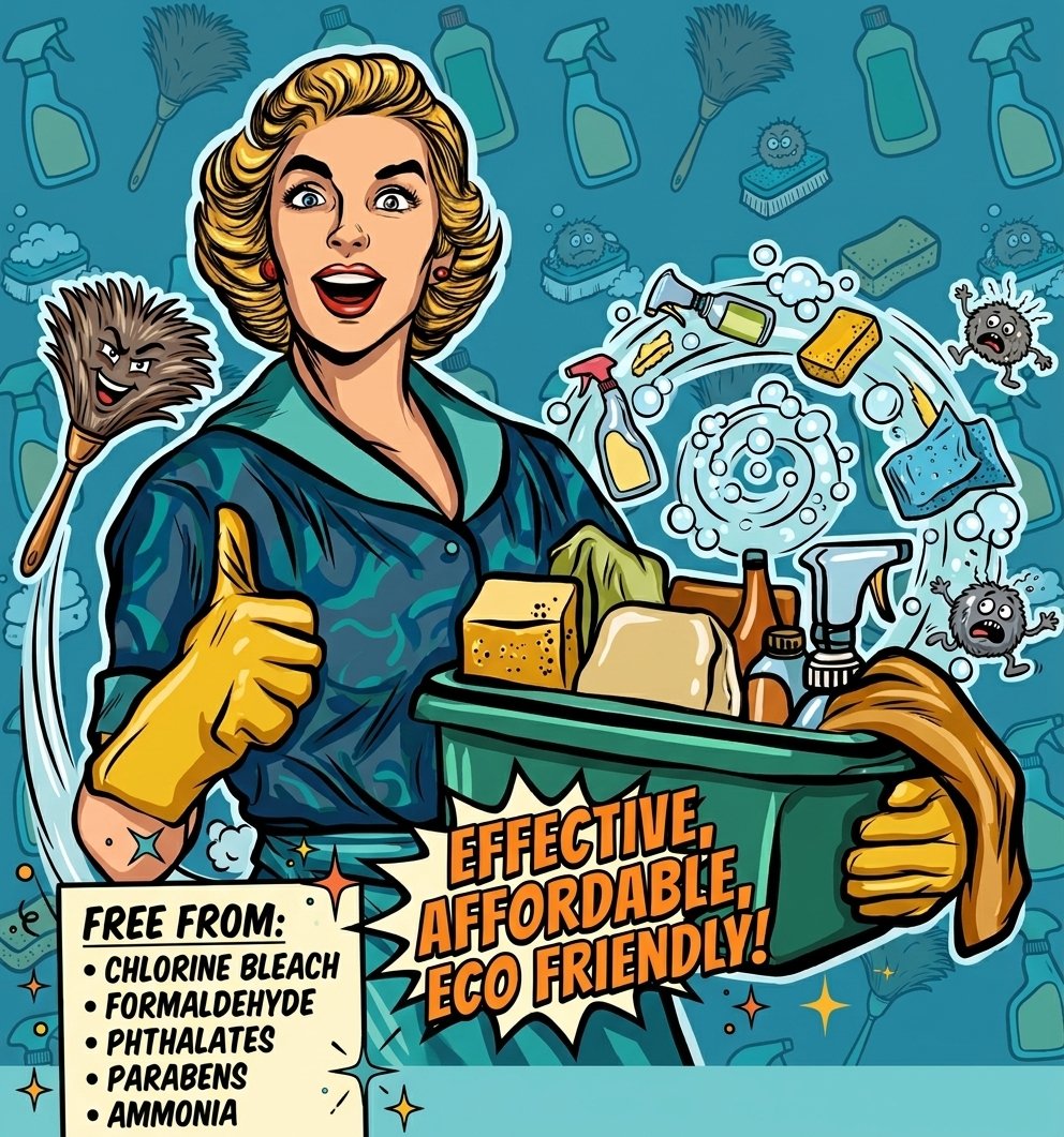 Non Toxic Cleaning Supply box