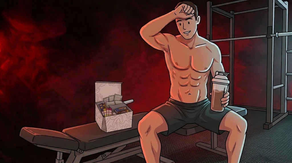 1 month supply Gym Support Kit