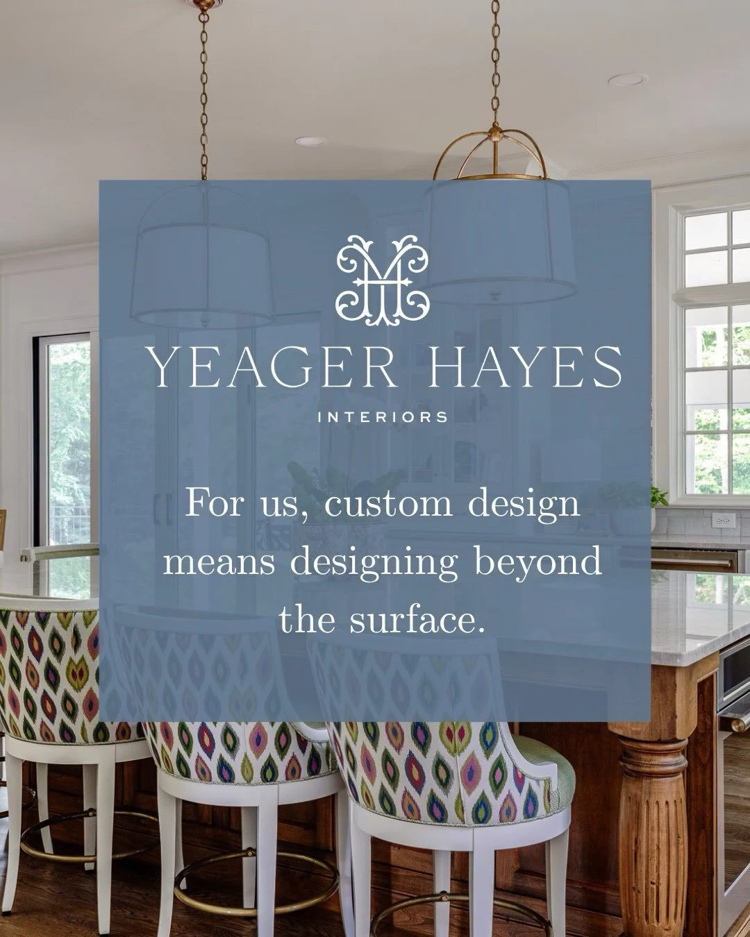 We don&rsquo;t just design the room. We understand how to bring the whole vision to life.

That is the YHI difference.