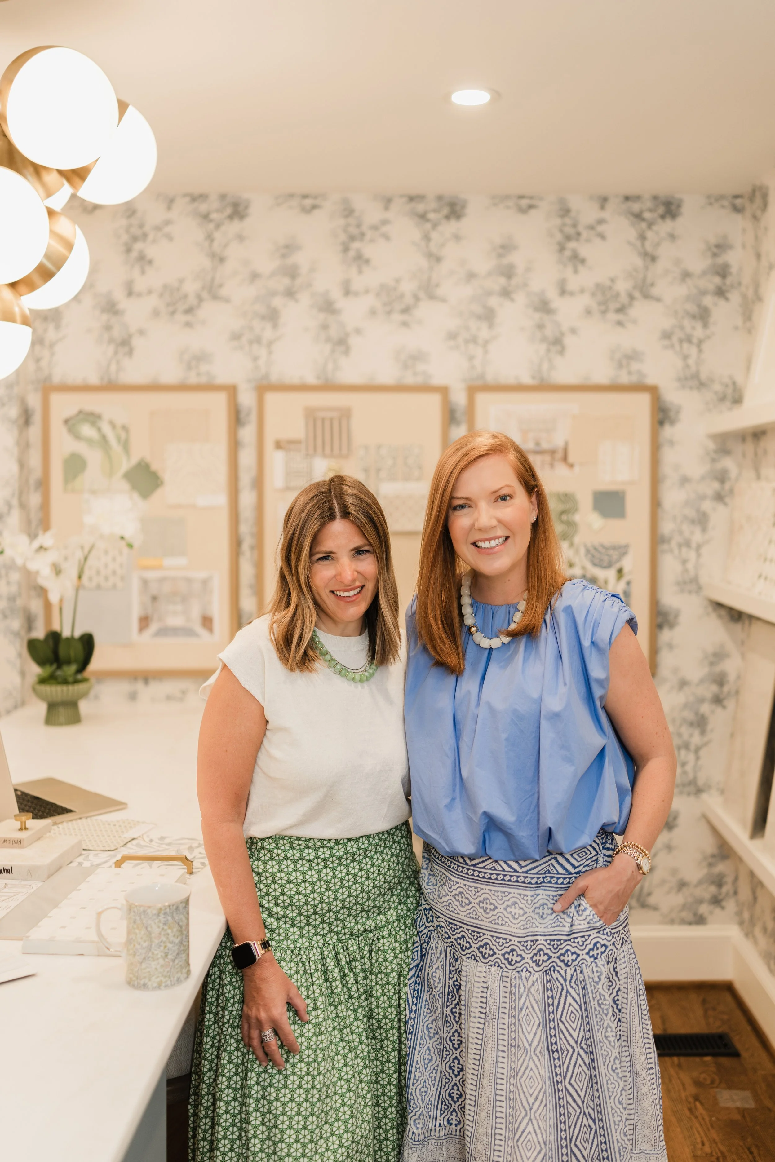Katherine Yeager and Melissa Hayes, founders and designers at Yeager Hayes Interiors