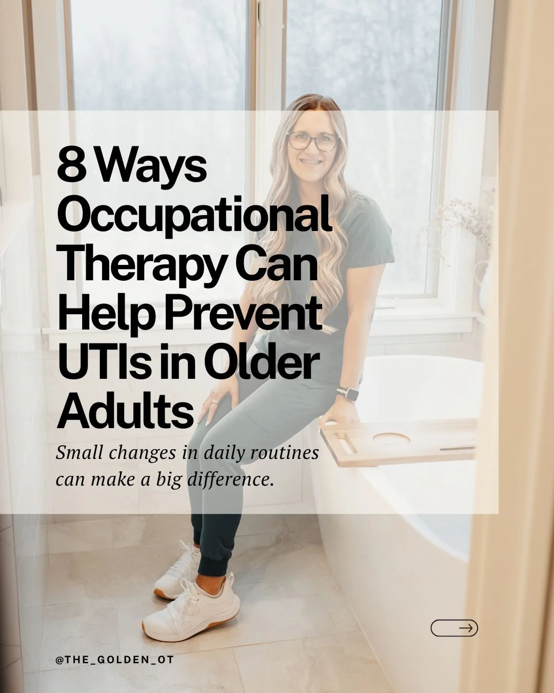 How Occupational Therapy Can Help Prevent UTIs in Older Adults