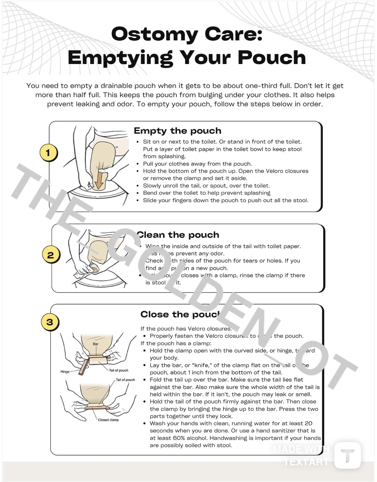 Ostomy Care: Emptying Your Pouch