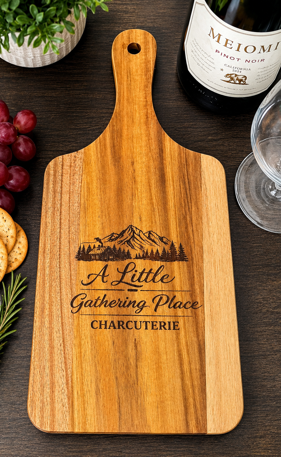 Acacia Charcuterie Board