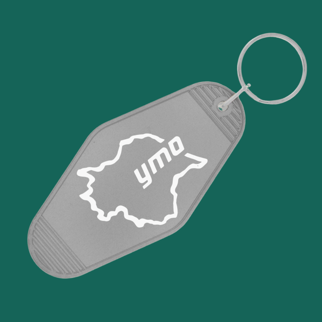 The YMO Yorkshire Outline Keychain