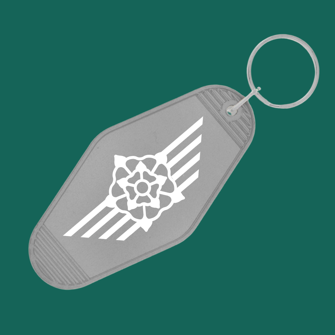 The YMO Rose and Wings Keychain
