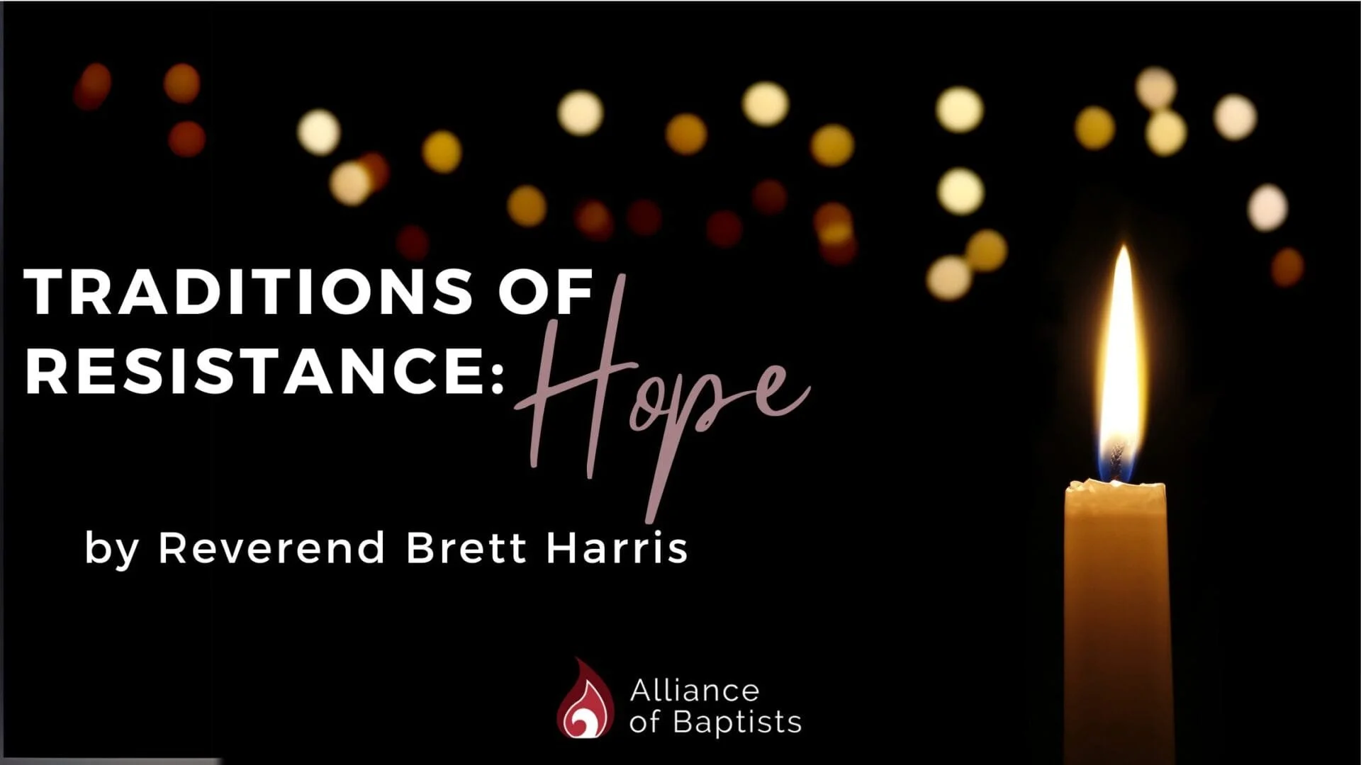 Hope: The First Sunday in Advent