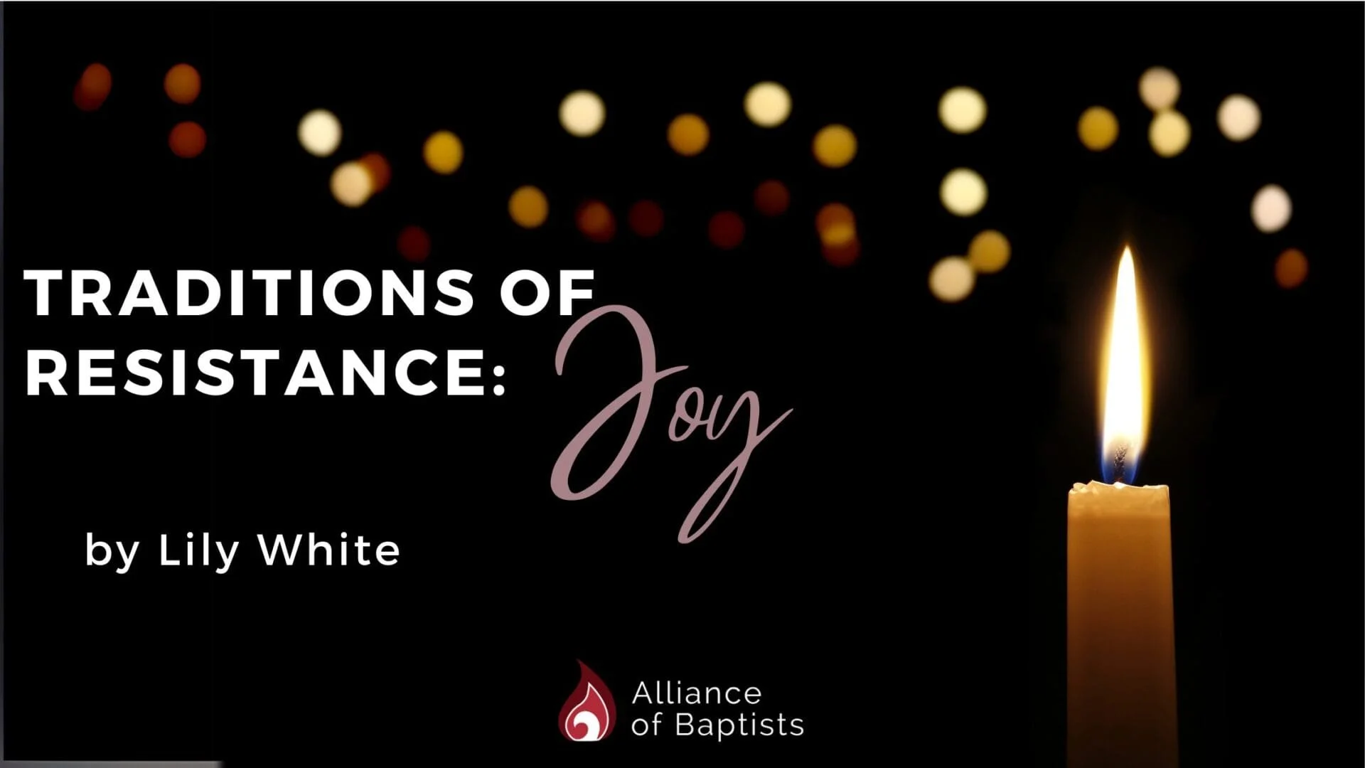 Joy: The Third Sunday in Advent