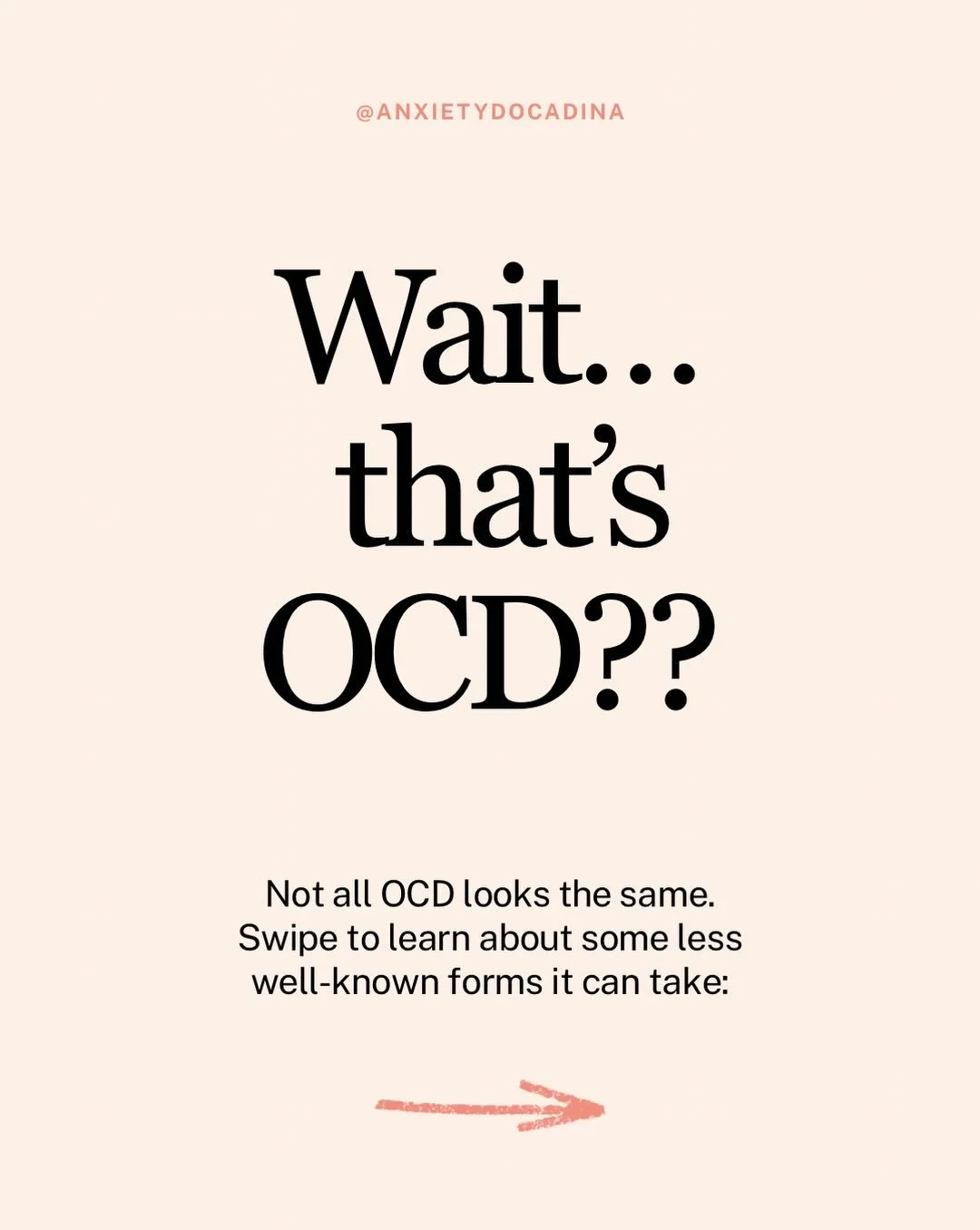 OCD is often portrayed as contamination fears and checking behaviors, but that&rsquo;s only a small part of the picture. Many people struggle for years without realizing they have OCD because their symptoms don&rsquo;t match the stereotypes.

In this