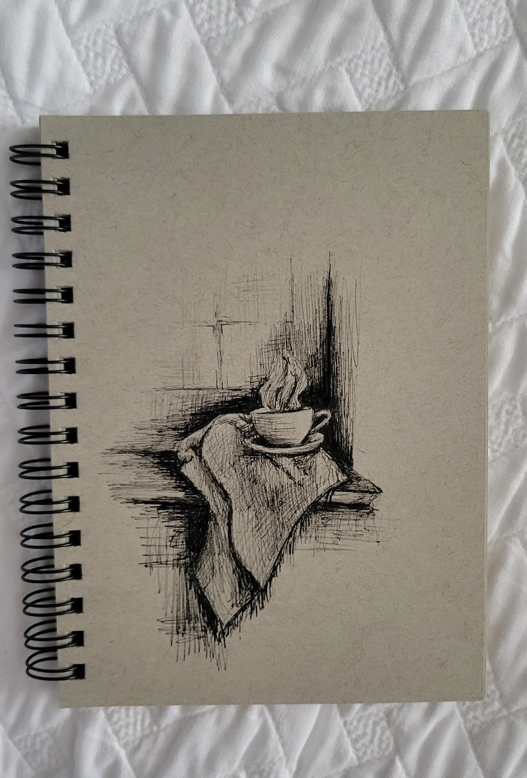 Coffee Cup on a Windowsill