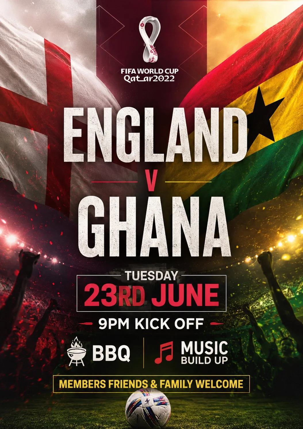 England v Ghana