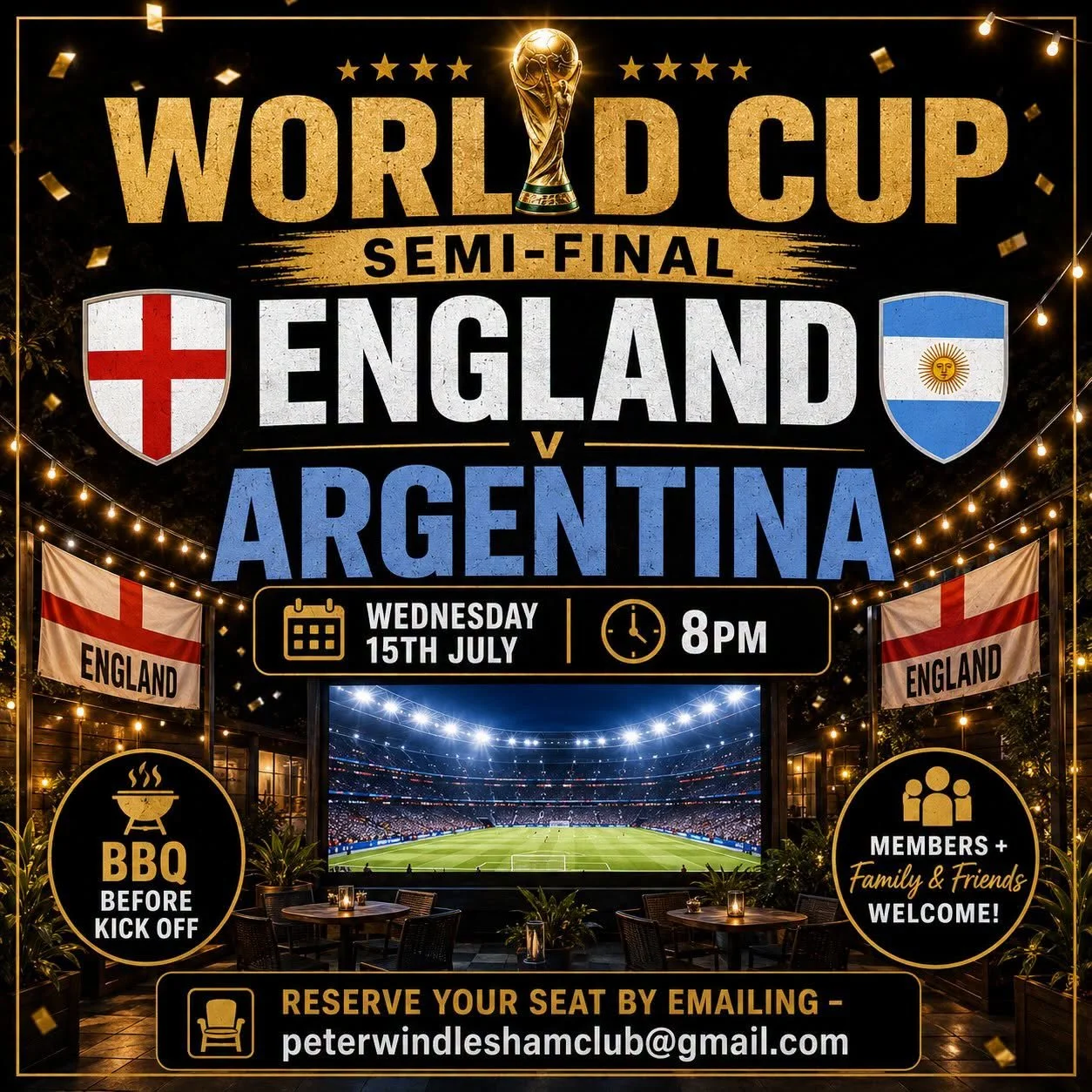 England v Argentina