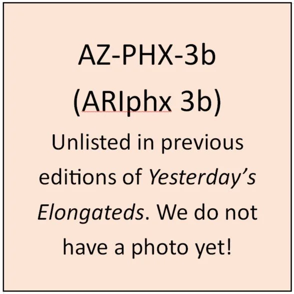 AZ-PHX-3b (ARIphx 3b): Vertical with dot border.  At top, horizontal in two lines /2ND/ANNUAL/.  Below, at center, State map outline with circled letters “ASNA” in it.  Below in four horizontal lines /CONVENTION/PHOENIX/FEB 25-27/1966/.  Initials DD 