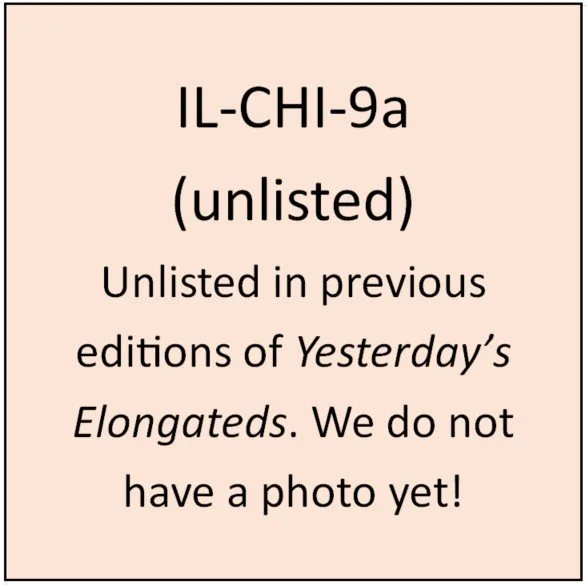 IL-CHI-9a (ILLchi 9a): Horizontal with denticle border.  Obverse the same as ILL – chi 19.  On the reverse, on same curve as top of coin at top /NATIONAL LIVE/.  At center, a steers head.  To left of it /CHICAGO/.  To right of it /1901/.  On same cur