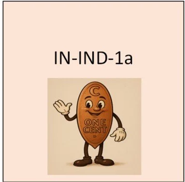 IN-IND-1a (unlisted): Identical to IND – ind 1, except date changed to /1937/.
