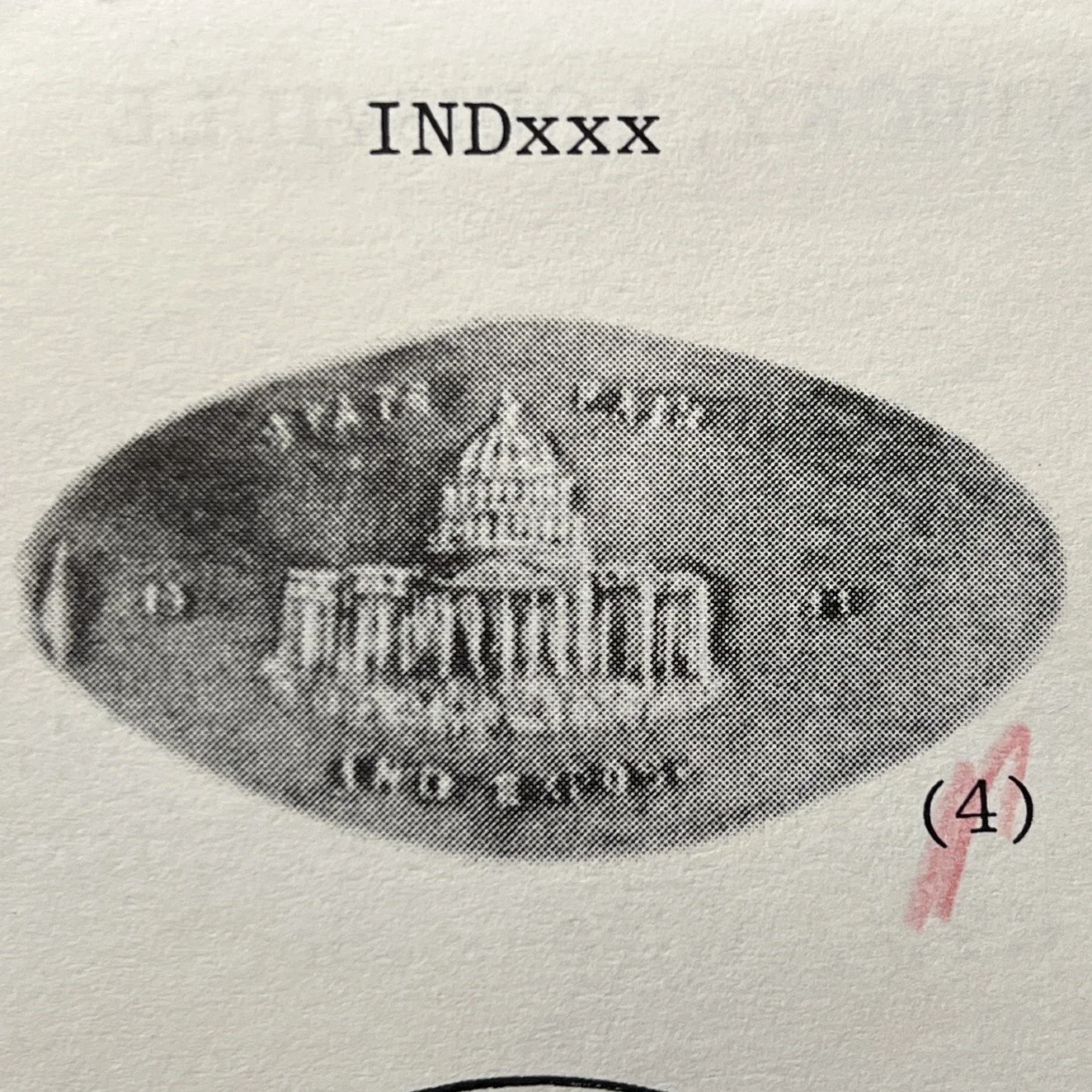 IN-XXX-01 (INDxxx 1): the Indiana State Fair in 1933 was held in Indianapolis; suggest recodingj to IN-IND-04.
