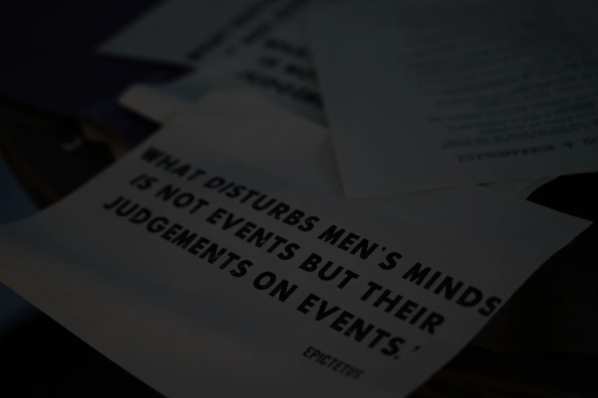 A torn piece of paper with printed text that references a court judgment, including words like 'Judgments,' 'court,' and 'cases.'