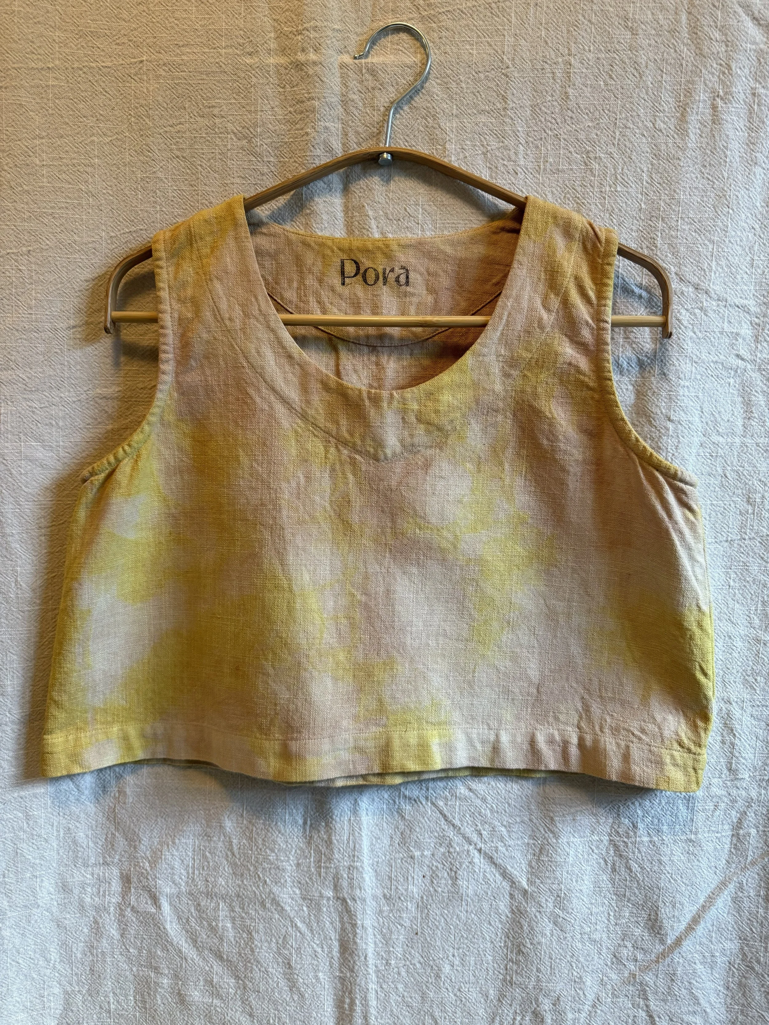 Golden bloom top