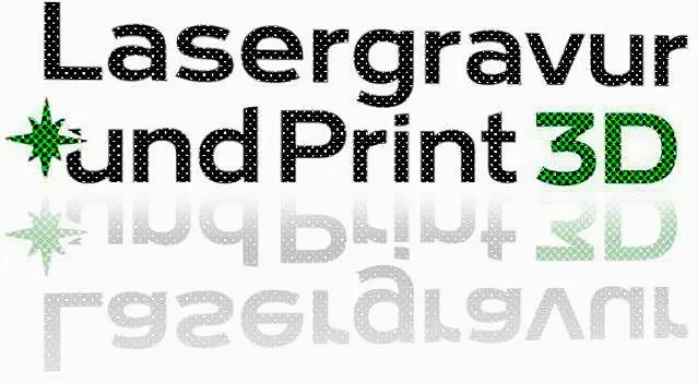 Lasergravur und Print 3D