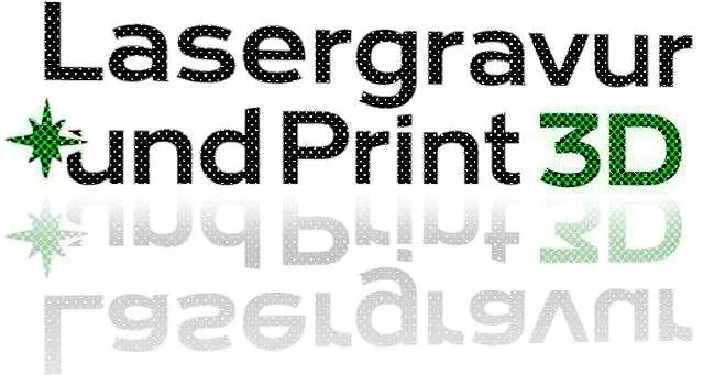 Lasergravur und Print 3D