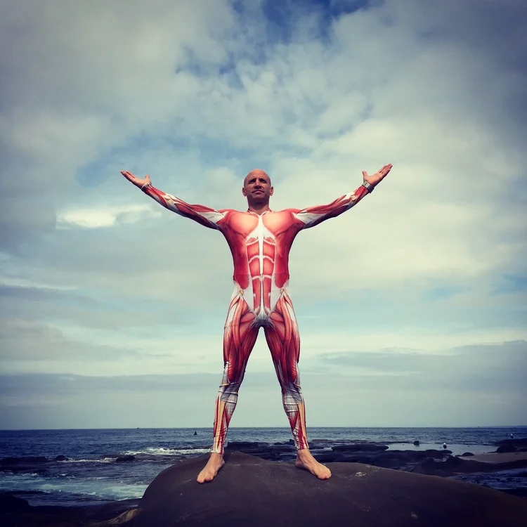 Dr. Jeremy Brook teaching Anatomy of a Yogi