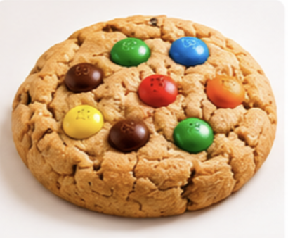 M&M Cookies with Buttercream Icing (Dunkaroos Style)