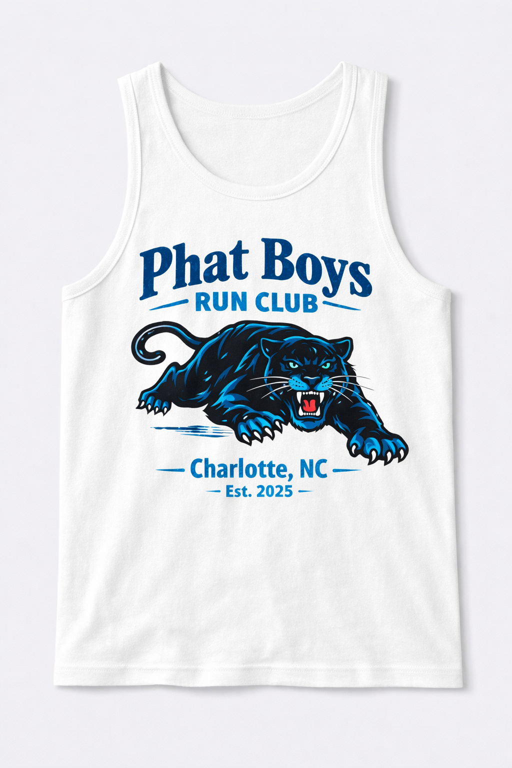 Phat Boys Run Club Panther Tank