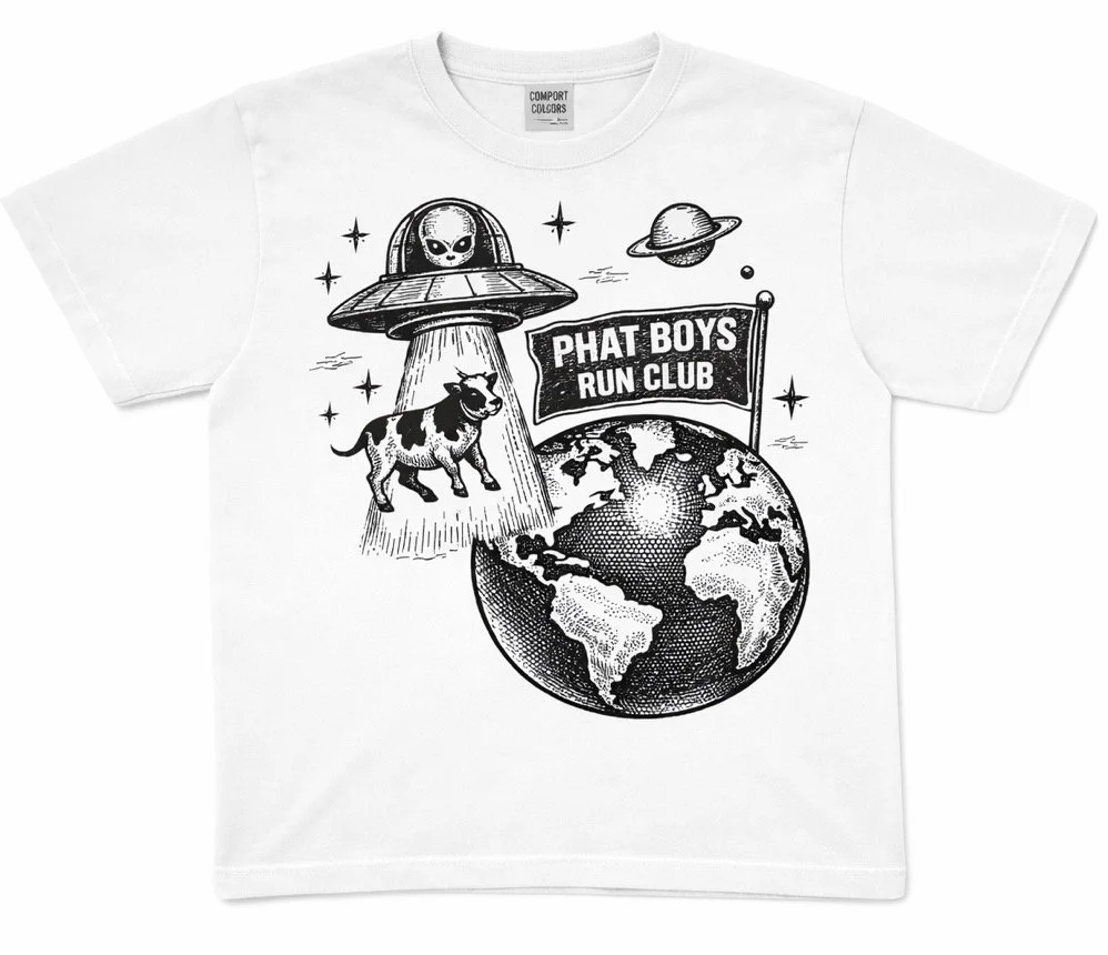 Phat Boys Run Club Aliens Dude