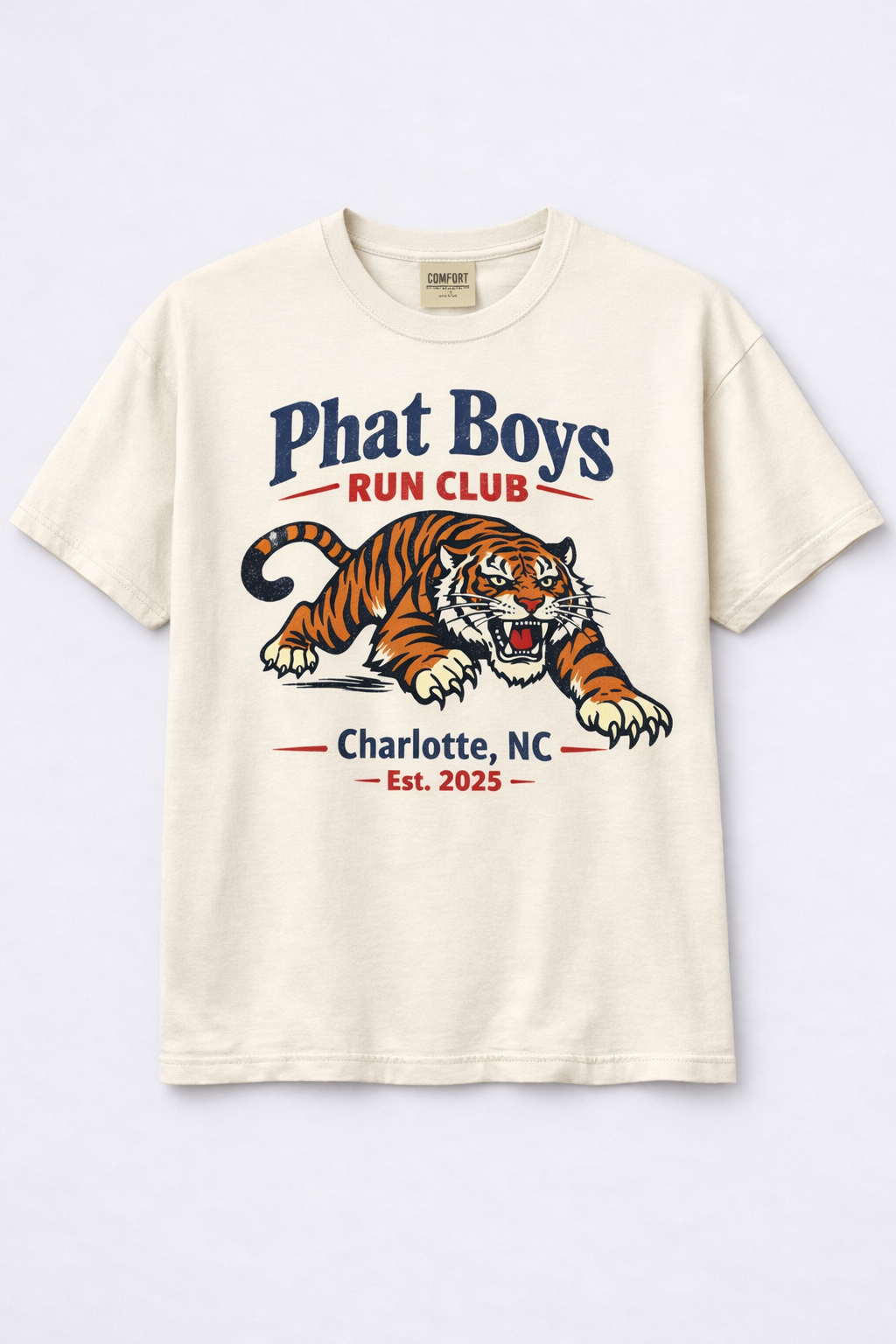 Phat Boys Run Club Tiger