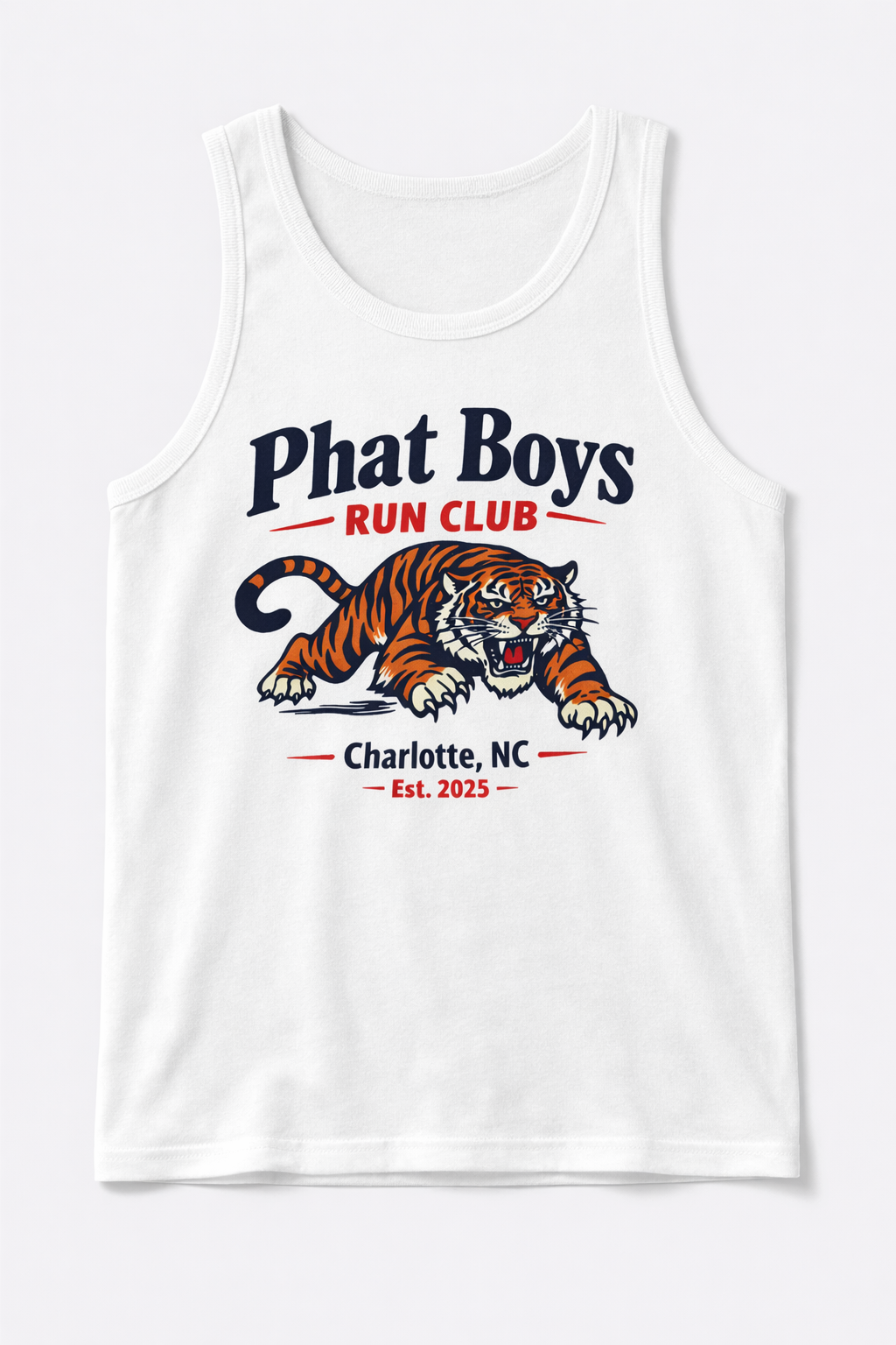 Phat Boys Run Club Tiger Tank