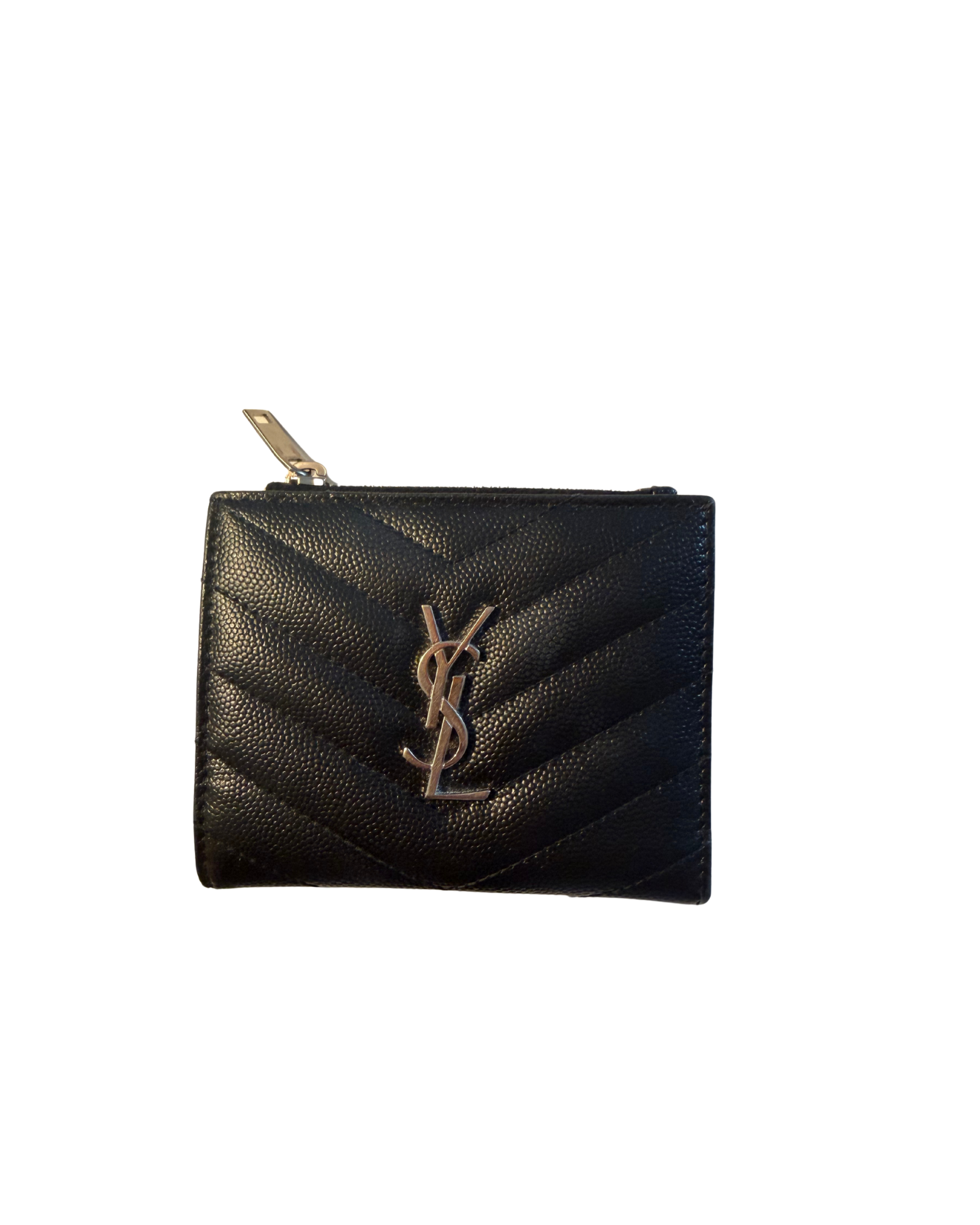 Saint Laurent Monogram Leather Wallet