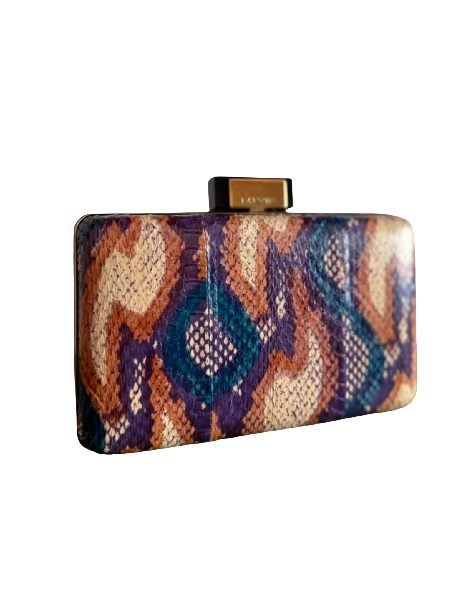 Lanvin Python Clutch