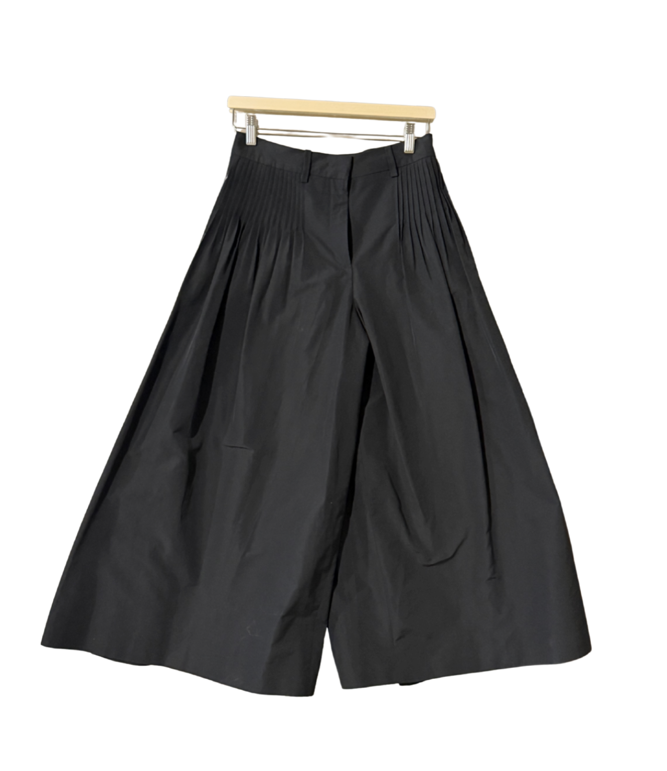 Valentino Wide-Leg Pleated Trousers