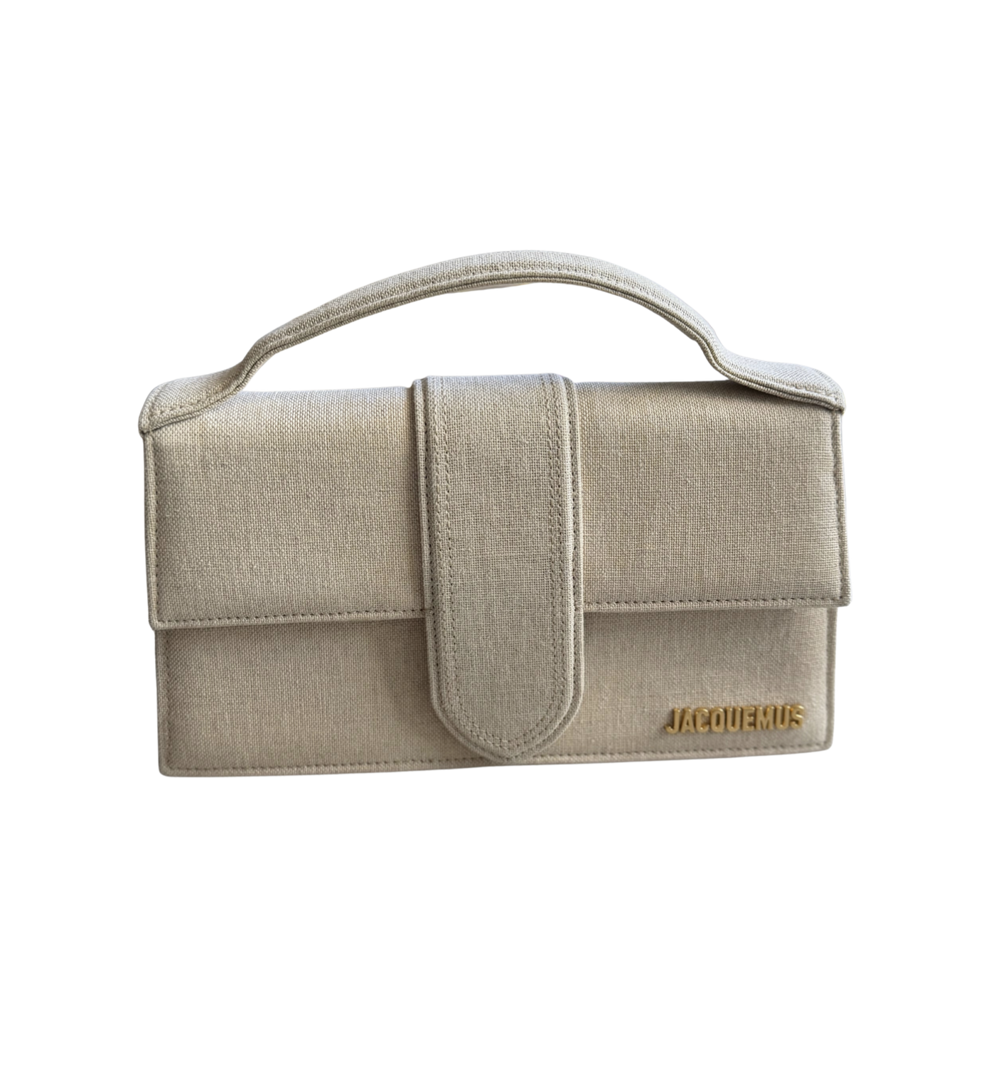 Jacquemus Beige Canvas Bag