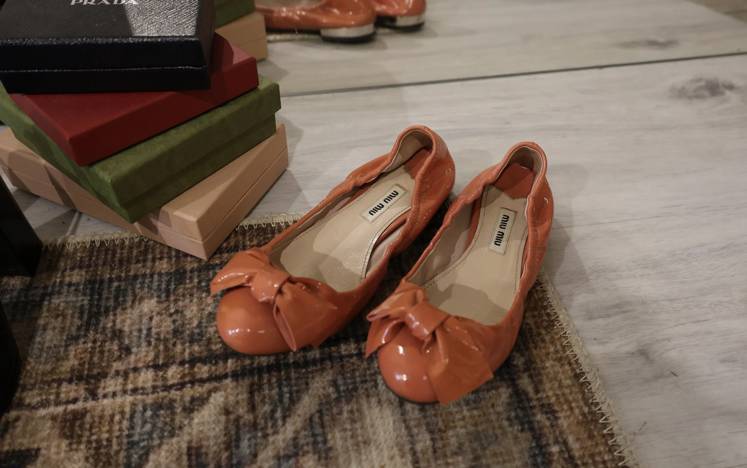 miu miu balleriina flatsid