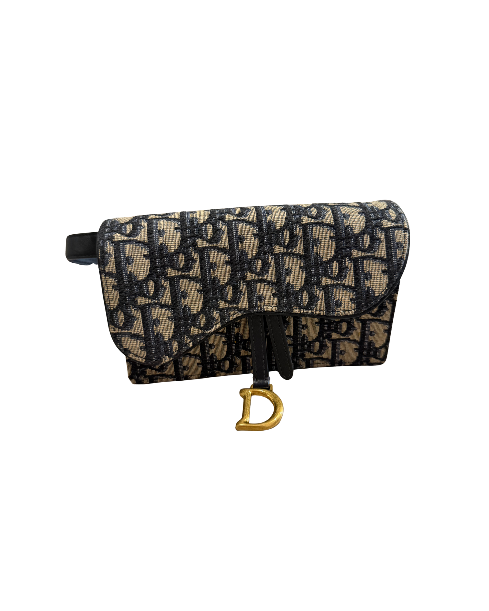Dior Oblique Saddle Belt Pouch
