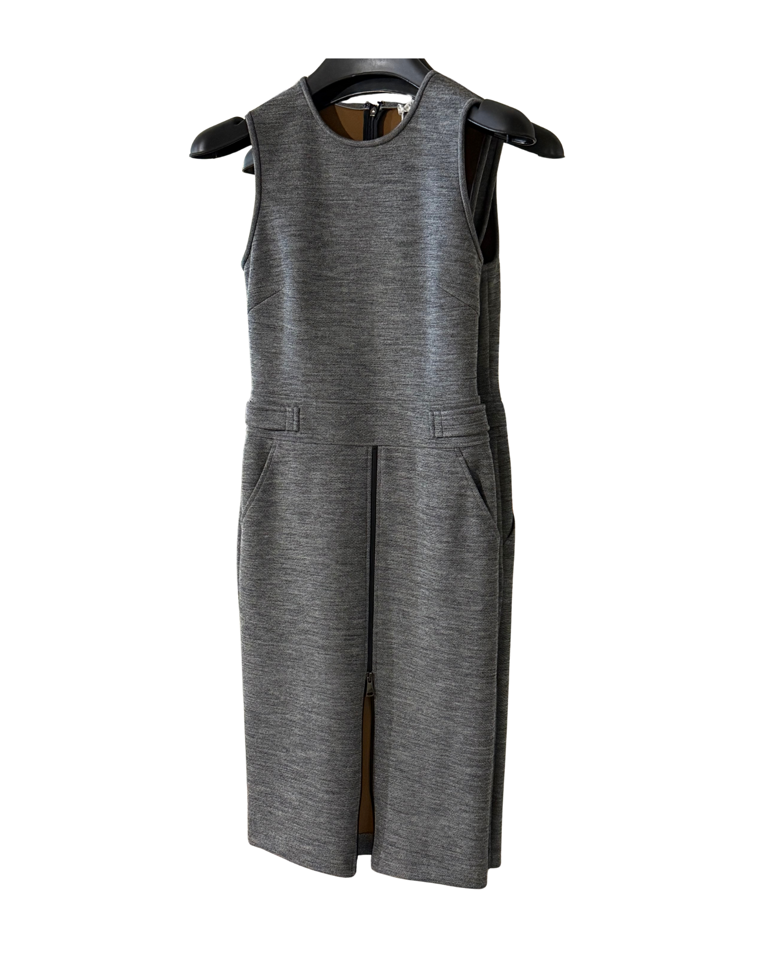 MAX MARA hall varrukateta midikleit