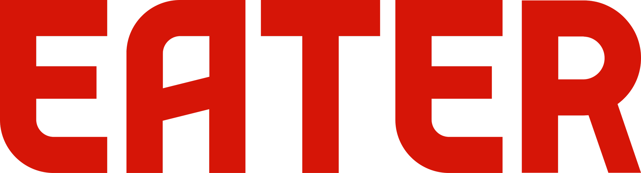 The word 'EATER' written in bold red letters.