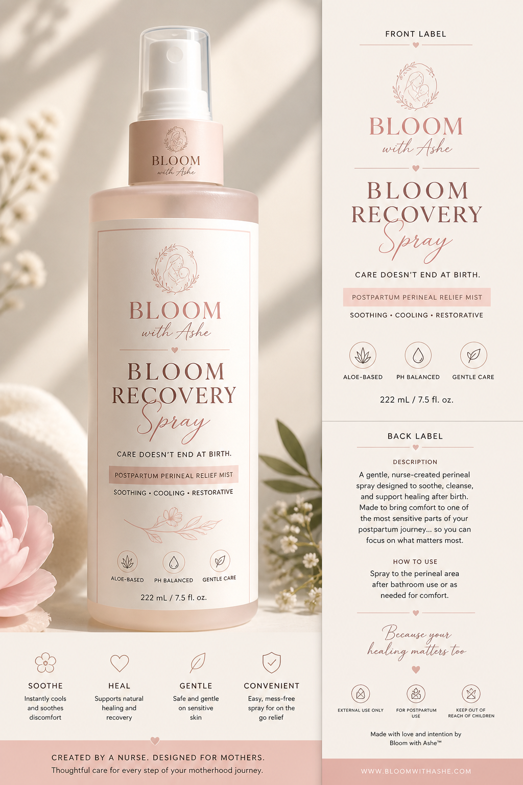Bloom recovery spray