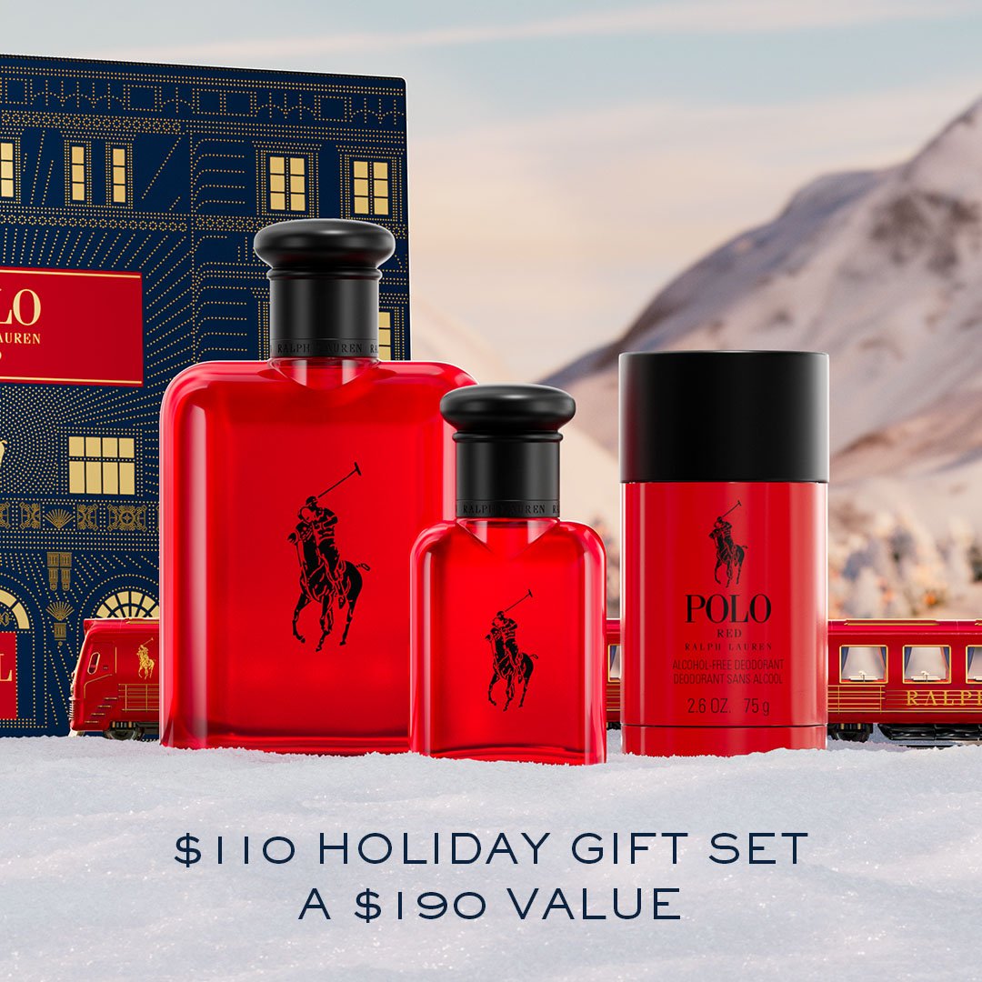 Ralph Lauren Fragrances Holiday Polo Red Macy's paid social ad by Bolds Creative