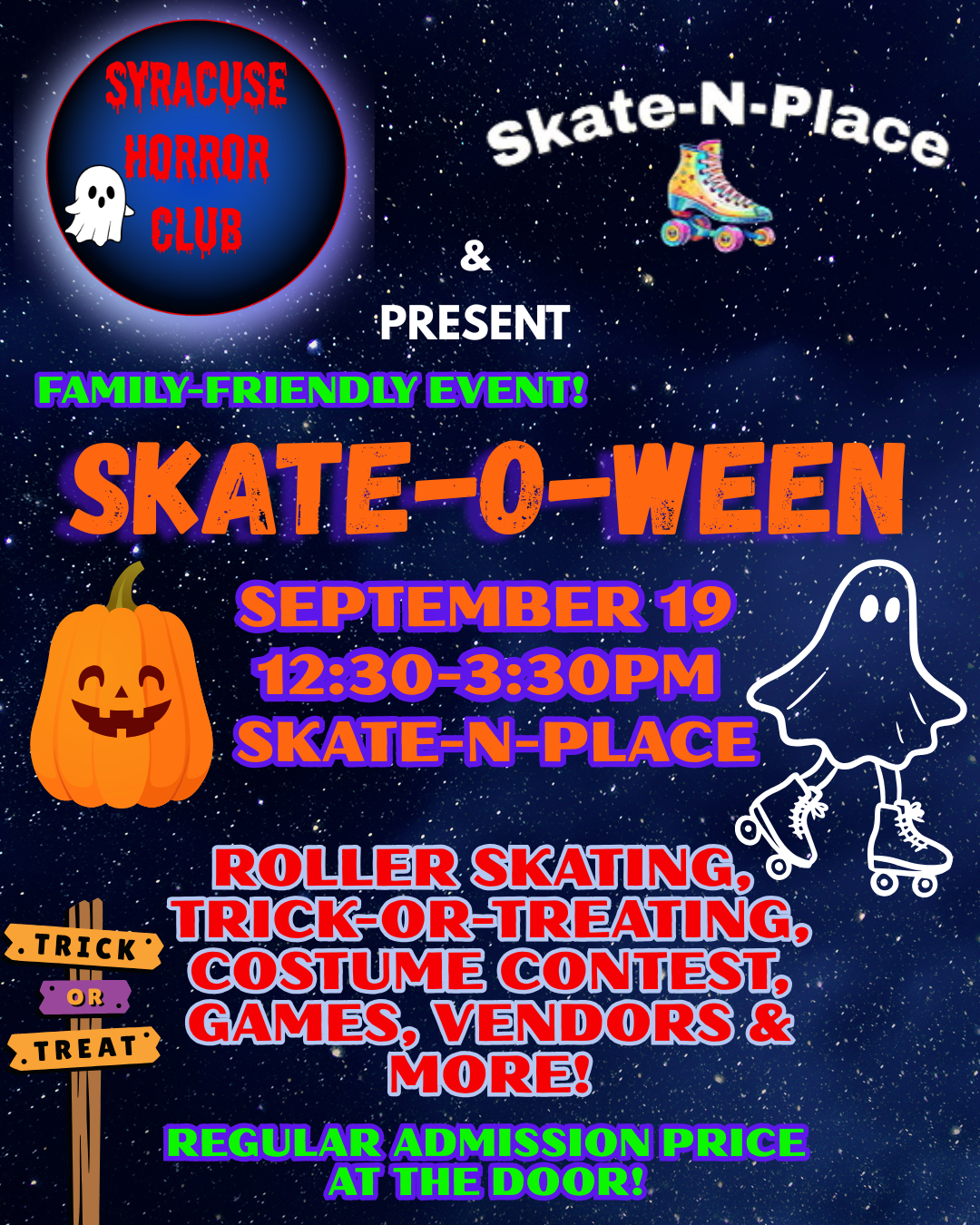 Skate-O-Ween by Syracuse Horror Club