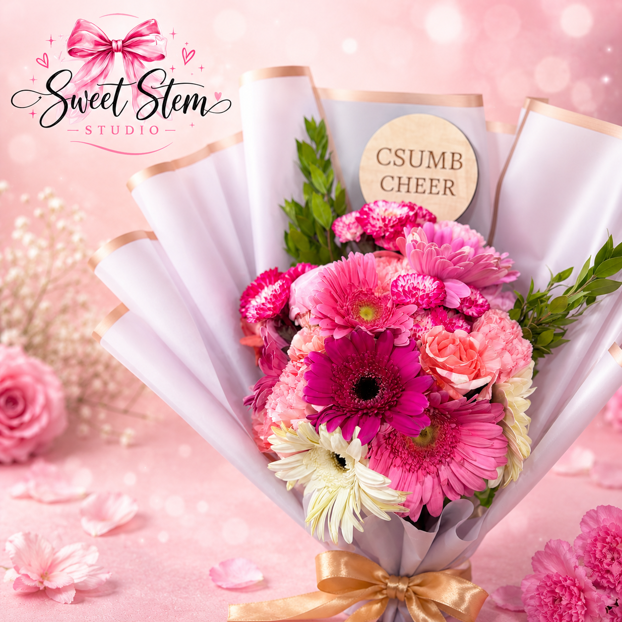 Medium paper wrapped Bouquet