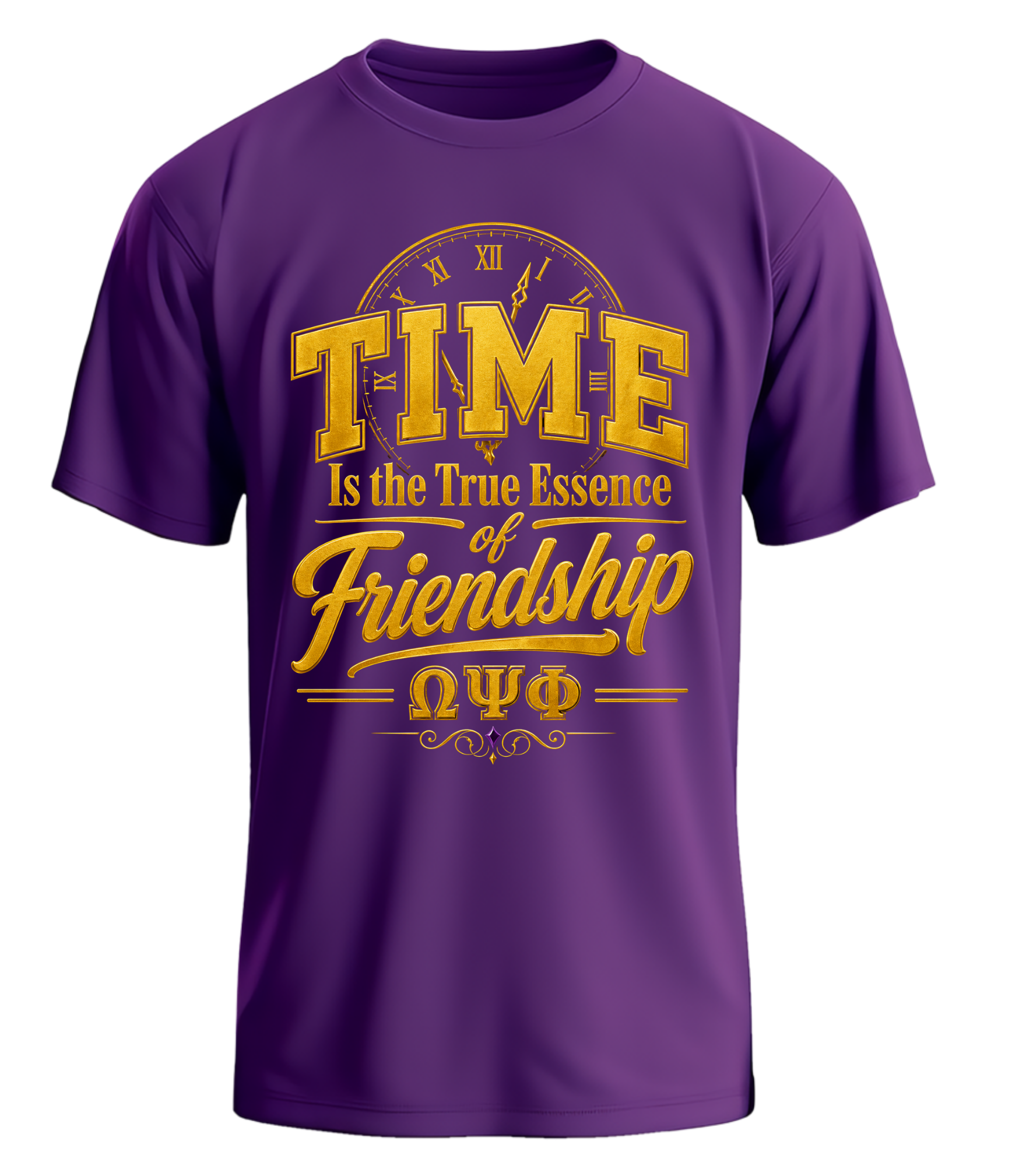 Time is the True Essence of Friendship Drifit T-shirt